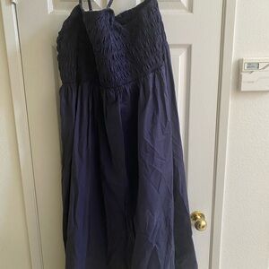 Navy Blue Maxi Dress